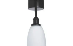 Rock Plafond 14cm Svart/Opal