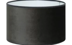 Roma Lampskärm Sammet Ø25cm Grafitgrå