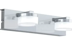 Romendo Vägglampa 30cm LED 3000K 2x7,2W Krom IP44