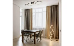 Rondo Plafond LED 4-delad mattsvart