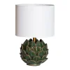 Rosanna Bordslampa 30cm Grön/Vit