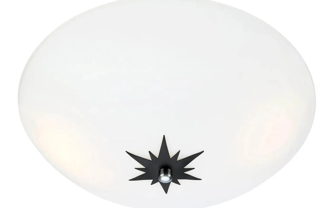 Rose Plafond 35cm Vit/Svart