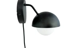 Rose Vägglampa Svart