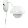 Rose Vägglampa Vit