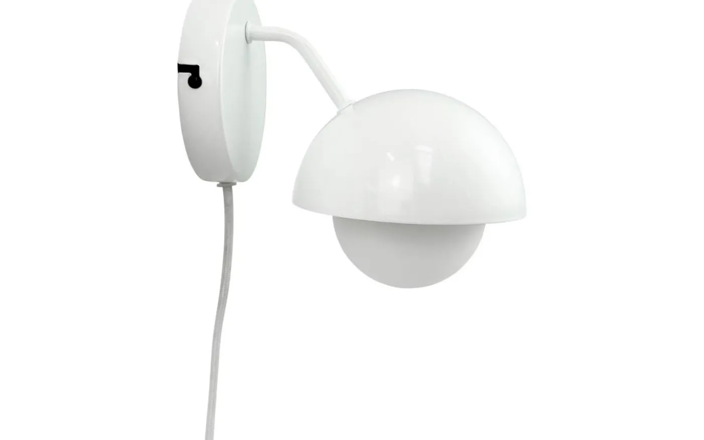 Rose Vägglampa Vit