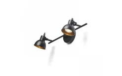 Rosita II Vägglampa 47cm 2L Svart