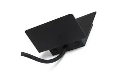Rostam Vägglampa med USB 2x3W 3000K Svart