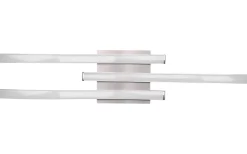Route Plafond LED 3-delad borstad stål 4000K