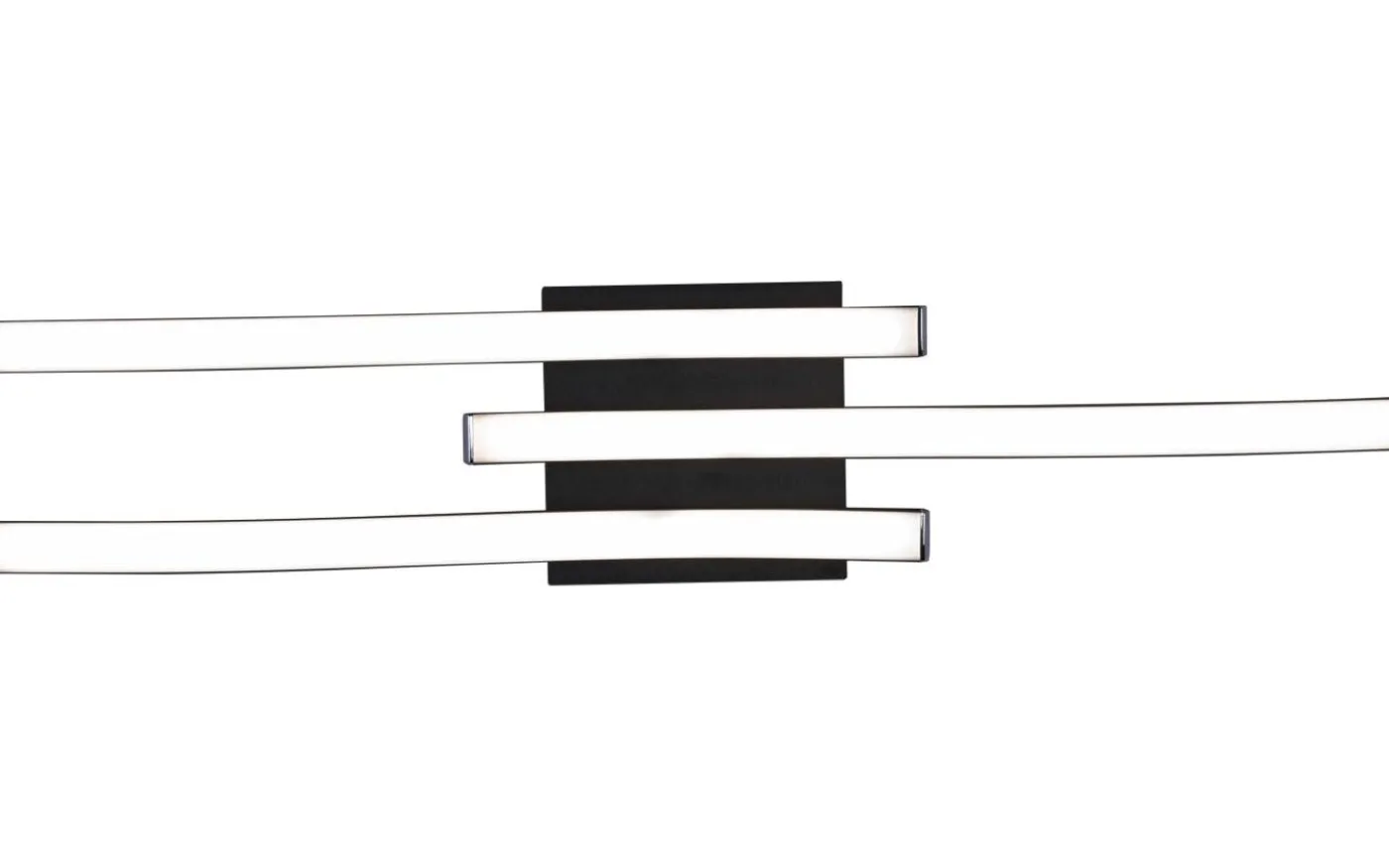 Route Plafond LED 3-delad mattsvart