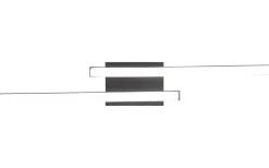 Route Plafond LED 2-delad mattsvart 4000K