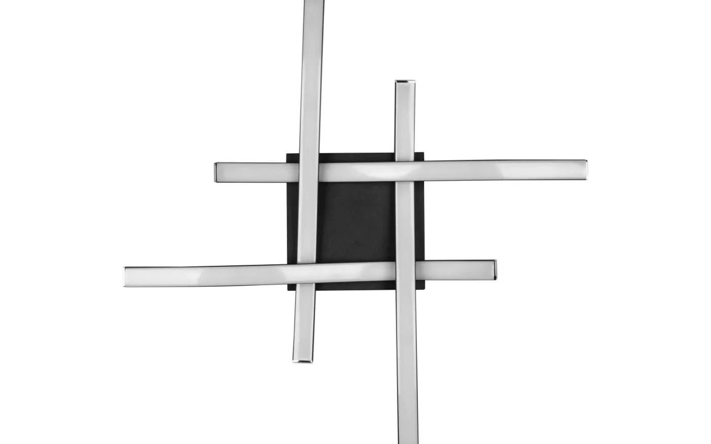 Route Plafond LED 4-delad mattsvart 4000K