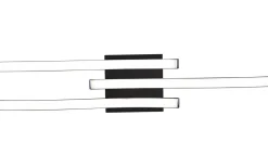 Route Plafond LED 3-delad mattsvart 4000K