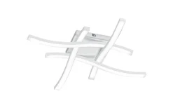 Route Plafond LED 4-delad mattvit