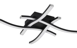 Route Plafond LED 4-delad mattsvart