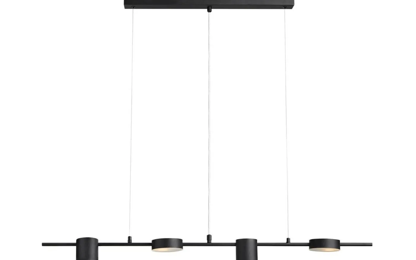 Row Taklampa 106cm Svart