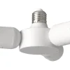 Rueda Pendeladapter E27 1 till 3 Vit