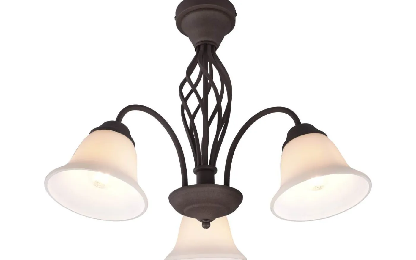 Rustica Plafond 3-delad E27 rustik