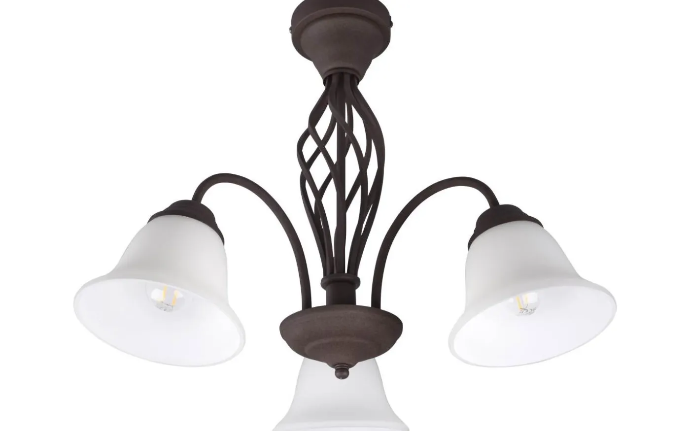 Rustica Plafond 3-delad E27 rustik
