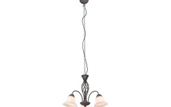 Rustica Takkrona 55cm 3-delad E27 rustik