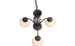 Rustica Takkrona 55cm 3-delad E27 rustik