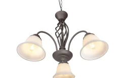 Rustica Takkrona 55cm 3-delad E27 rustik