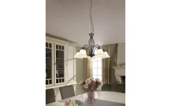 Rustica Takkrona 60cm 5-delad E27 rustik