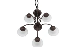 Rustica Takkrona 60cm 5-delad E27 rustik