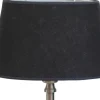 Sabina Lampskärm Låg Ø25cm Svart