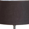 Sabina Oval Lampskärm 20cm Choklad