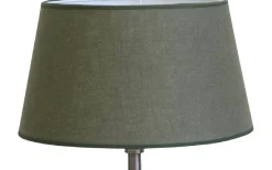 Sabina Oval Lampskärm 25cm Olivgrön