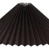 Sabina Plisserad Lampskärm Ø50cm Choklad