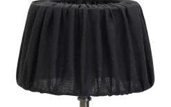 Sabina Plisserad Lampskärm Ø36cm Svart