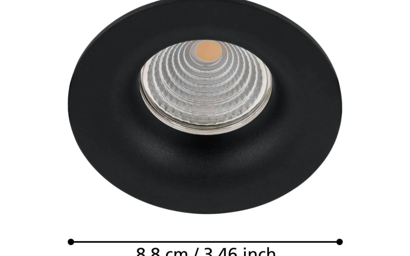 Saliceto Spotlight LED 2700K 6W Svart