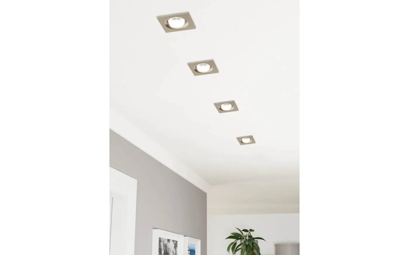 Saliceto Spotlight LED 4000K 6W Nickel