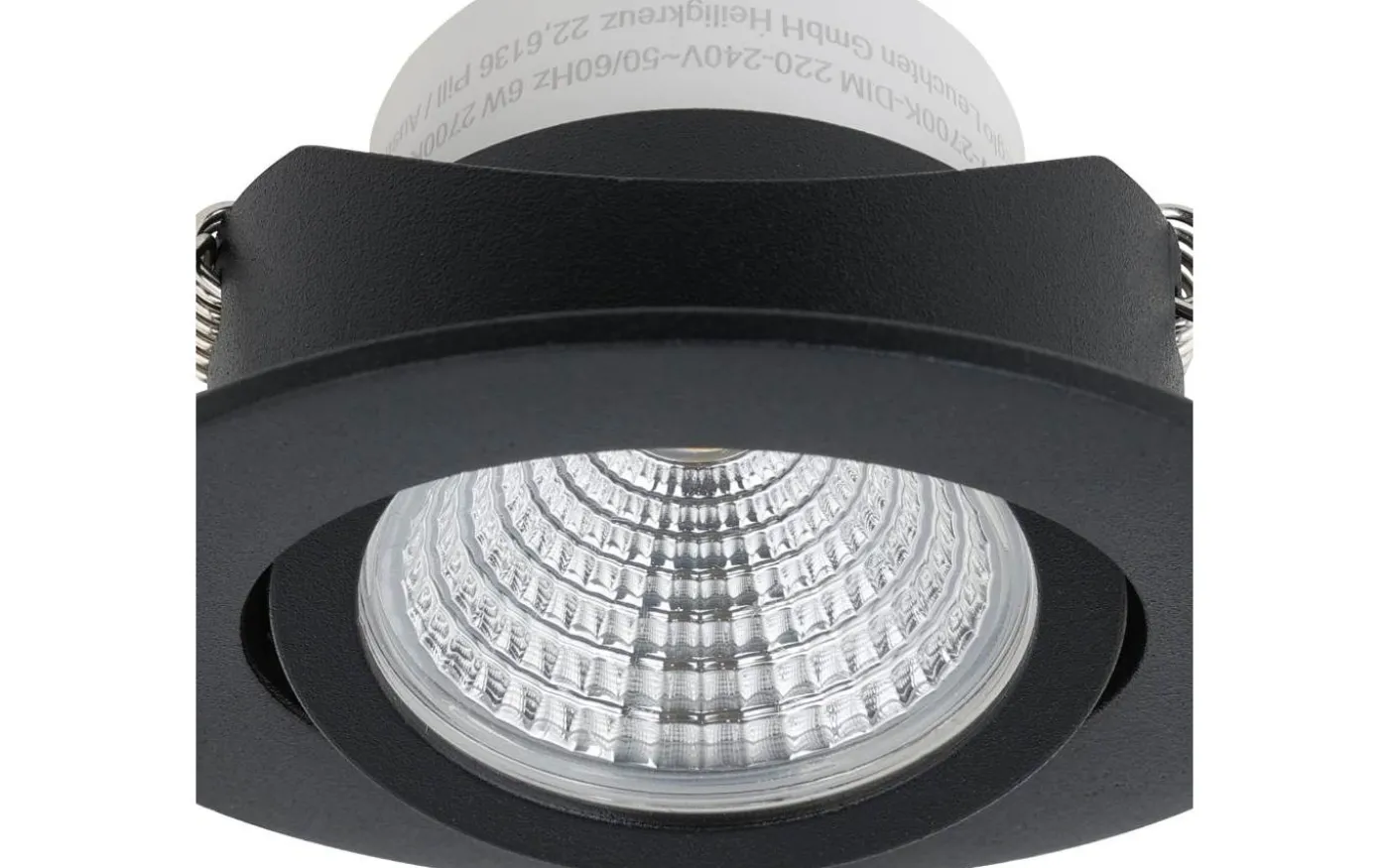 Saliceto Spotlight LED 2700K 6W Svart