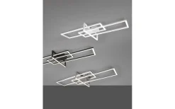 Salinas Plafond LED i borstat stål