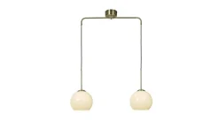 Salle Taklampa 82cm Antik/Opal