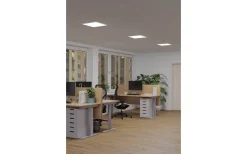 Salobrena LED-Panel 45x45cm utv/inf med fjärrkontroll LED RGBW 21W Vit