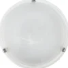 Salome Plafond 40cm Vit/Krom