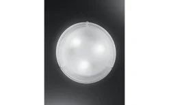 Salome Plafond 30cm Vit/Krom