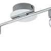 Salto Takspotlight 36cm LED 3000K 2x5,4W Krom