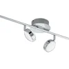 Salto Takspotlight 76cm LED 3000K 4x5,4W Krom