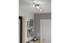 Salto Takspotlight 56cm LED 3000K 3x5,4W Krom