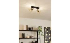 Sambatello Takspotlight 48cm Svart/Guld