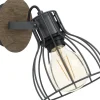 Sambatello Vägglampa Brun