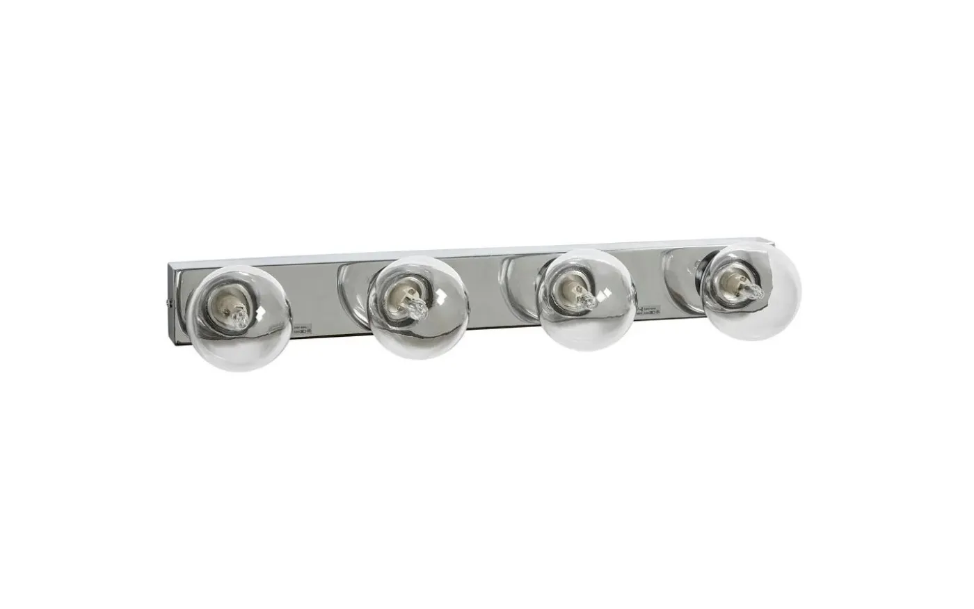 Sandhamn Vägglampa 50cm Krom/Klar IP44