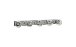 Sandhamn Vägglampa 60cm Krom/Klar IP44