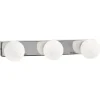 Sandhamn Vägglampa 40cm Krom/Opal IP44