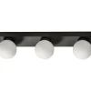 Sandhamn Vägglampa 40cm Svart/Opal IP44