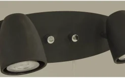Sandnes Vägglampa 2L Svart